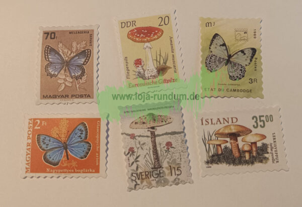 1stamps Schmetterlinge 116