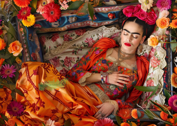 frida Kahlo Hinlegen 048