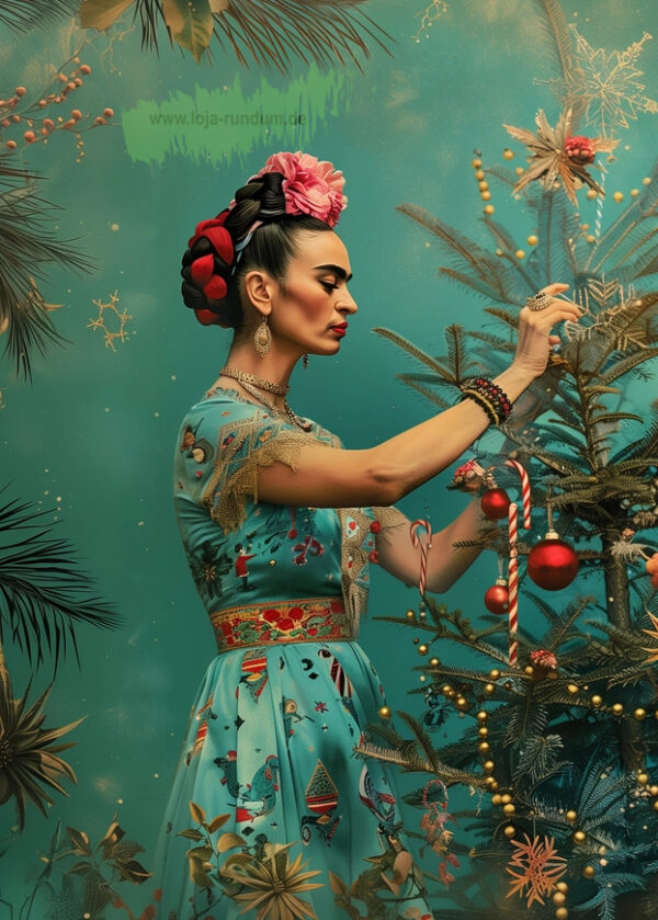 frida Kahlo Weihnachtsbaum 046