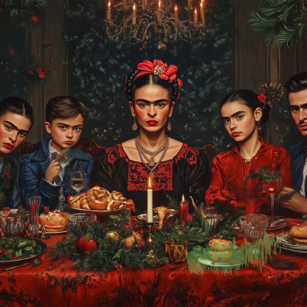 060 Frida Kahlo Weihnachtsessen