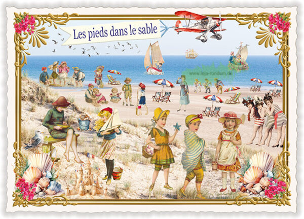 France – Les pieds dans le sable - Edition Tausendschön PK1219