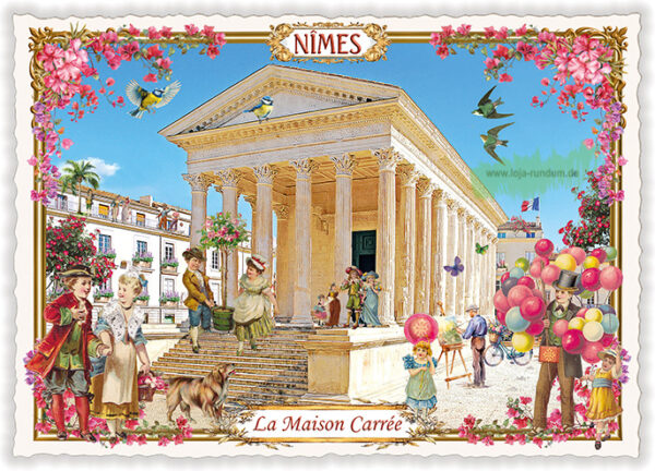 France - Nîmes, La Maison Carrée - Edition Tausendschön PK1223