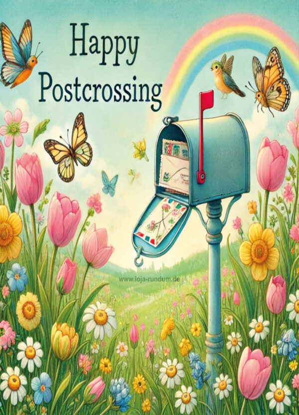 Happy Postcrossing - Briefkasten