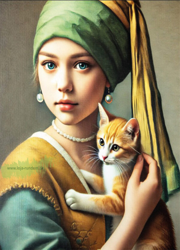 Girl with the Shiny Earring - Katze