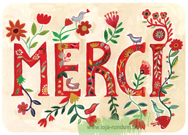 MERCI  - Cartesdart